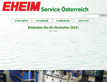 Tablet Screenshot of eheim-service.at